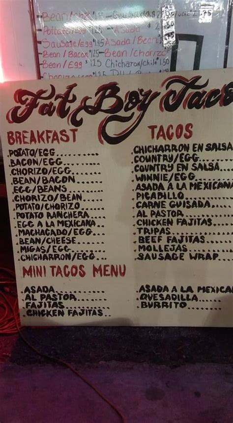 Fat boy tacos attalla al. Things To Know About Fat boy tacos attalla al. 